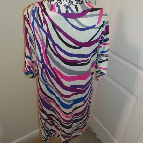 ⬇️  DVF Giselle Silk Jersey Mini Tunic Dress 10 - Picture 6 of 8